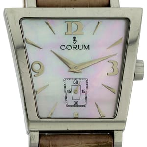 Corum Big Trapeze Edelstahl MOP Dial 40mm Ref. 106.404.20