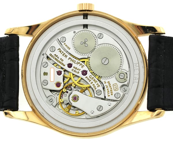 Patek Philippe Calatrava Vintage Herruhr Ref.3796 Kal. 215- 750 Rosègold – Bild 23
