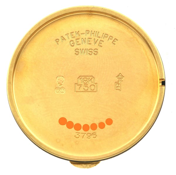 Patek Philippe Calatrava Vintage Herruhr Ref.3796 Kal. 215- 750 Rosègold – Bild 24