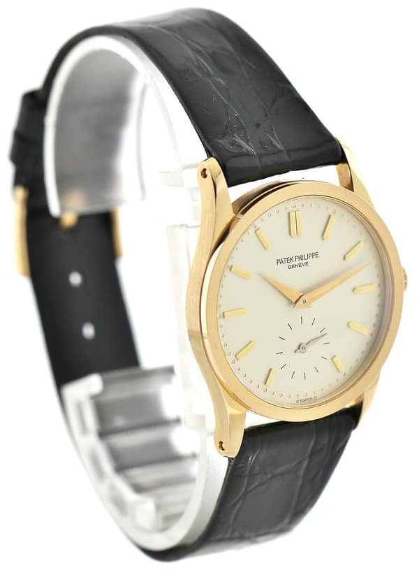 Patek Philippe Calatrava Vintage Herruhr Ref.3796 Kal. 215- 750 Rosègold – Bild 21